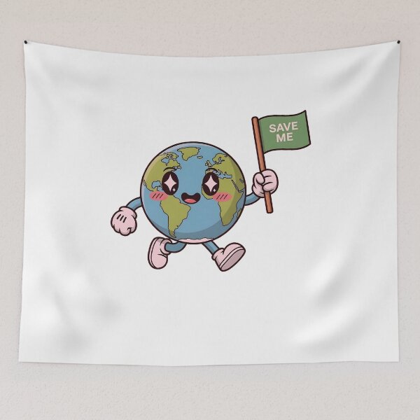 Item preview, Save Me Planet Earth Graphic designed and sold by Szekeresrenato.