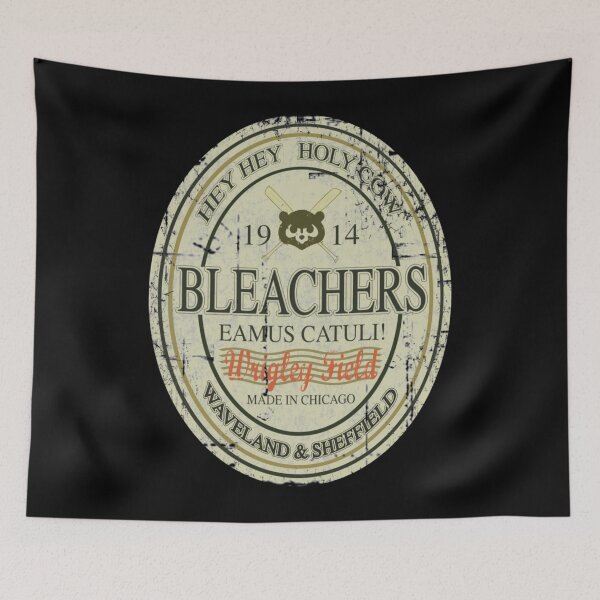 Item preview, Hey Hey Holy Cow Wrigley Bleachers Eamus Catuli Waveland Sheffield designed and sold by my-dog-funny.
