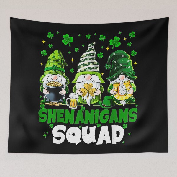 Item preview, Shenanigans Squad St Patricks Day Gnomes Irish Celebration designed and sold by SanTiOmal.