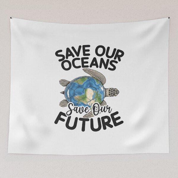 Item preview, Save Our Oceans Save Our Future designed and sold by Szekeresrenato.