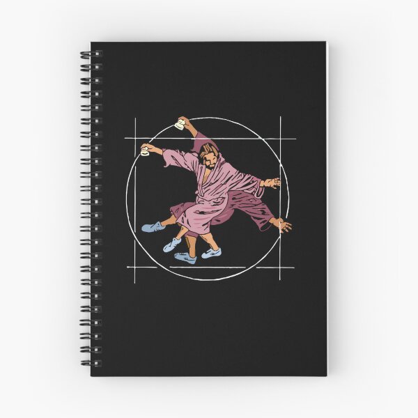 Item preview, Vitruvian Dude - Big Lebowski Yoga Pose  designed and sold by my-dog-funny.