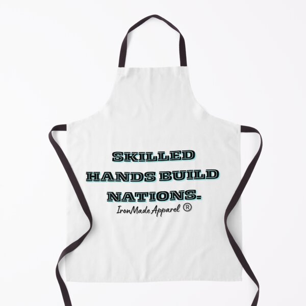 Item preview, Skilled Hands Build Nations Electrician T-Shirt | Proud Electrician Workwear | Lineman & Electrical Trade Pride Tee designed and sold by IronMade Apparel.
