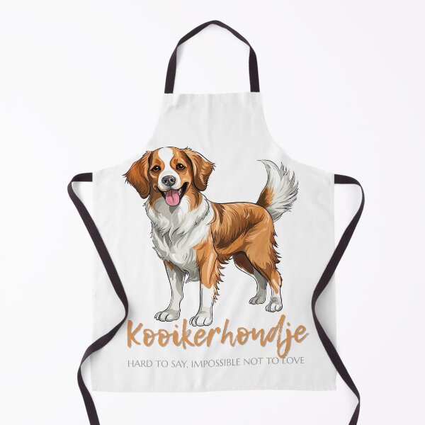 Item preview, Kooikerhondje Hard to Say Impossible Not to Love – Cute Dutch Dog Breed Lover Design designed and sold by ArcticFoxStudio.