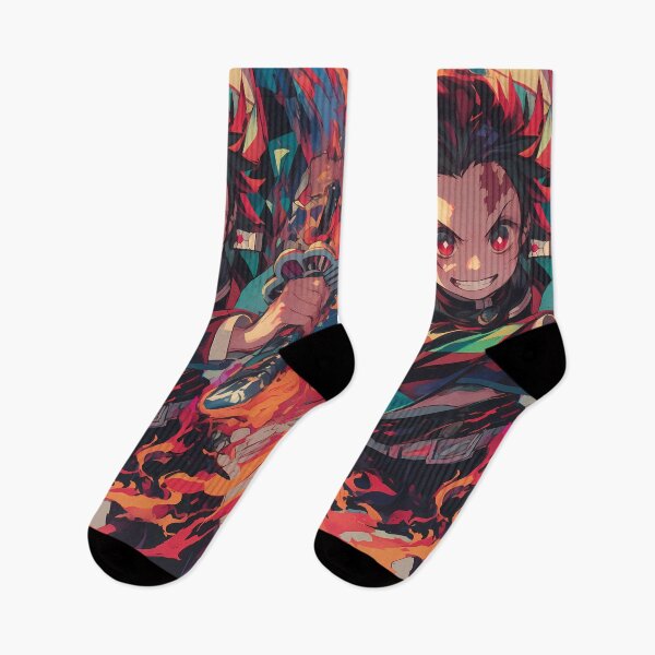 Item preview, Tanjiro Kamado Demon Slayer Fiery Shonen Power designed and sold by Spraykart.