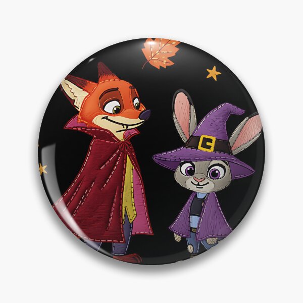 Item preview, Nick  Judy Embroidery Halloween designed and sold by pajjar.