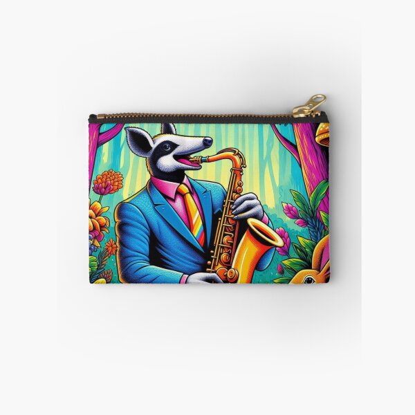Item preview, Saxophone Serenade – Dapper Anteater in a Fantasy Forest designed and sold by Dogandesighn.