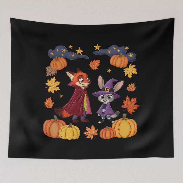 Item preview, Nick  Judy Embroidery Halloween designed and sold by pajjar.