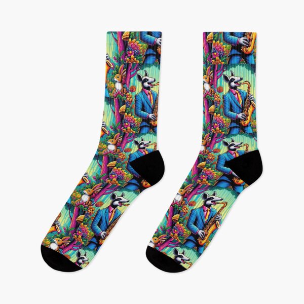 Item preview, Saxophone Serenade – Dapper Anteater in a Fantasy Forest designed and sold by Dogandesighn.