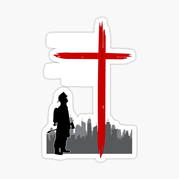 Item preview, Christian Firefighter Gift And On the 8th Day designed and sold by djpraxis.