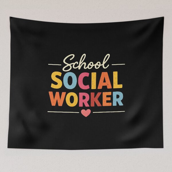 Item preview, School social worker designed and sold by JODYSMORGAN.
