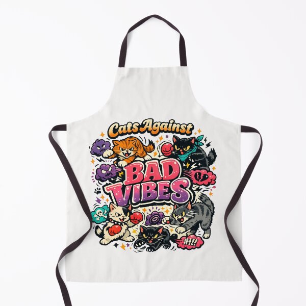 Item preview, Cats Against Bad Vibes Cat Lover  designed and sold by Pawsome Quotes.