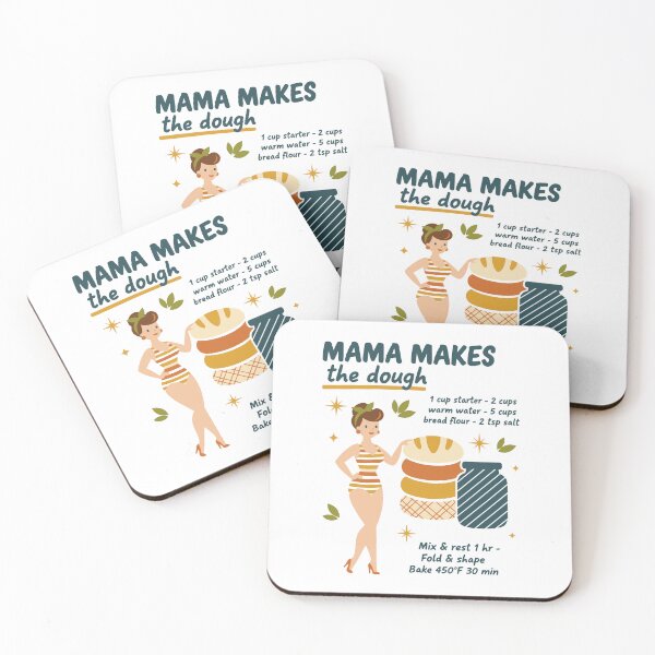 Item preview, Sourdough Bread Baking Mama Makes The Dough Baker designed and sold by LuminOrb.