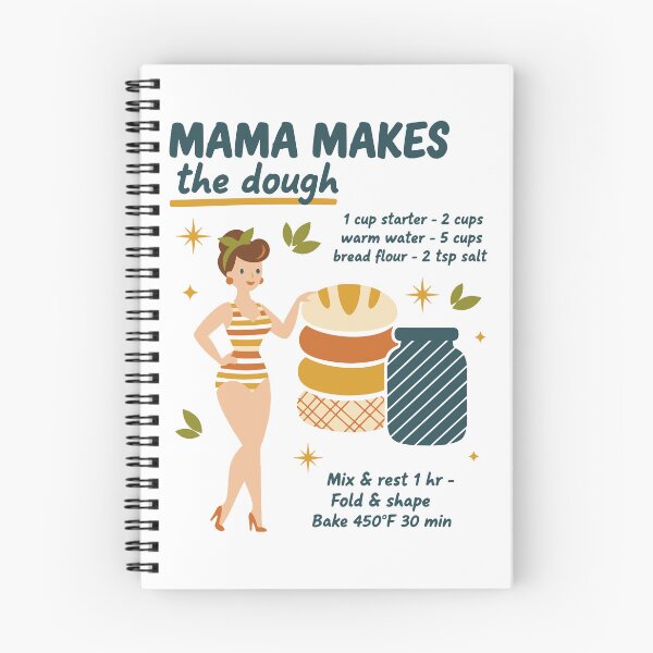 Item preview, Sourdough Bread Baking Mama Makes The Dough Baker designed and sold by LuminOrb.