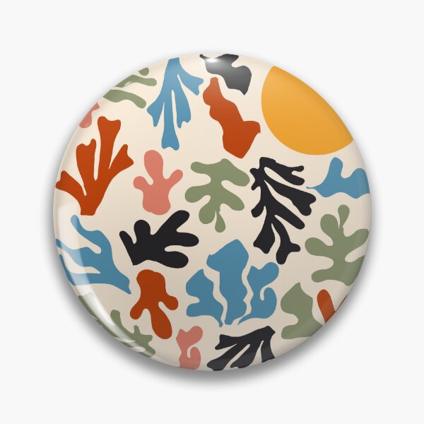 Item preview, Retro Matisse Sunshine Abstract Illustration designed and sold by MaiZephyr.