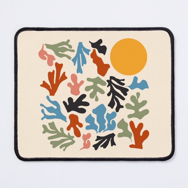 Item preview, Retro Matisse Sunshine Abstract Illustration designed and sold by MaiZephyr.