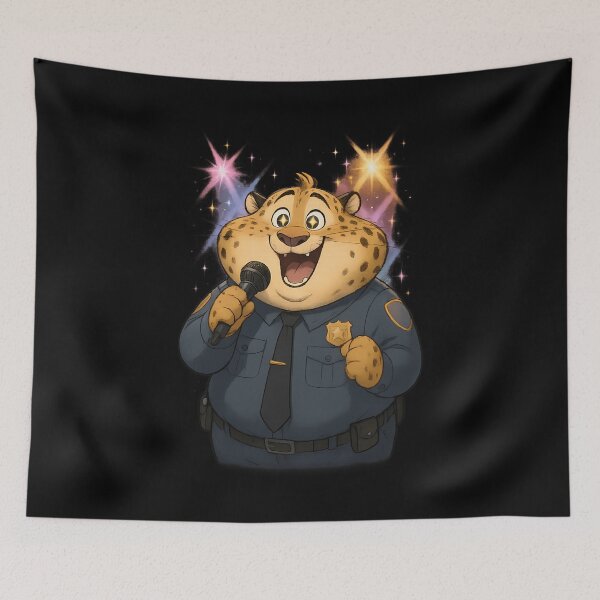Item preview,  Clawhauser Karaoke designed and sold by pajjar.