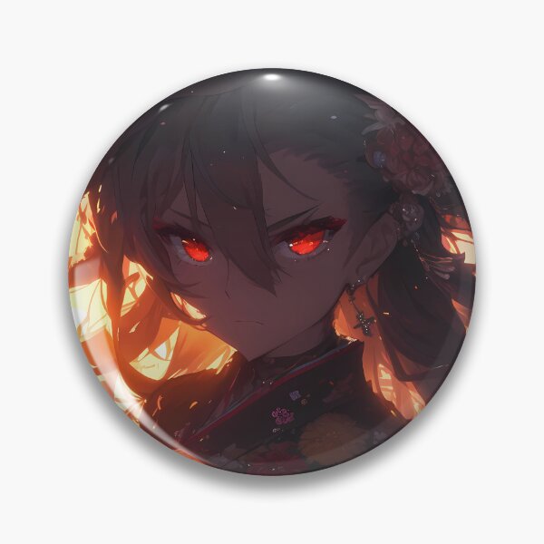 Item preview, Akame Akame Ga Kill Kimono Parasol Sunset Glow Red Eyes designed and sold by Spraykart.