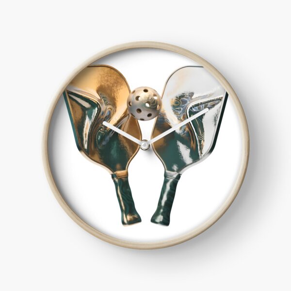Item preview, Shiny pickleball paddles and ball for competitive play designed and sold by Creative88Art.