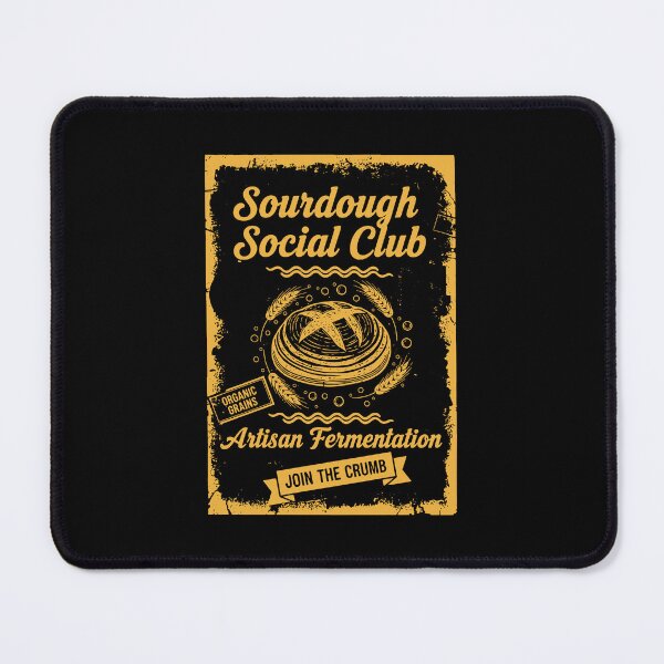 Item preview, sourdough Social Club Artisan Fermentation Baking designed and sold by LuminOrb.