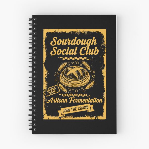 Item preview, sourdough Social Club Artisan Fermentation Baking designed and sold by LuminOrb.