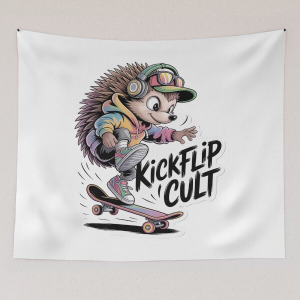Item preview, graffiti cat skater – board tricks - streetwear - kickflip - skateboarding - skater - skate life - skate culture  - Skateboarding animal designed and sold by JansenGS.