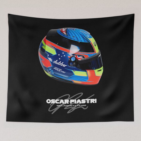 Item preview, Oscar Piastri (F1 2024 Helmet) designed and sold by NathanAsif.