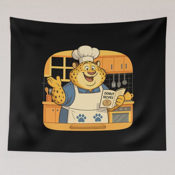 Item preview, Clawhauser Cooking Show designed and sold by pajjar.
