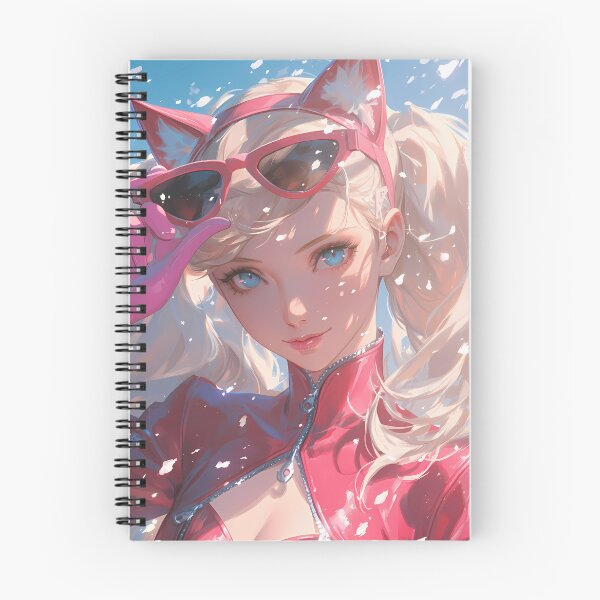 Item preview, Ann Takamaki Persona 5 Pink Cat Chic With Sunglasses designed and sold by Spraykart.