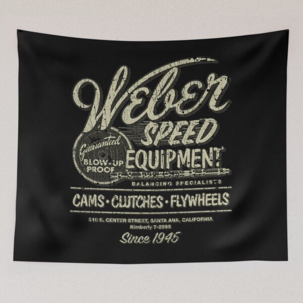 Item preview, Weber Speed Equipment Cams Clutches Flywheels Center Street Santa Ana California 1945  designed and sold by my-dog-funny.