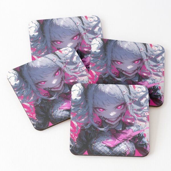 Item preview, Chiaki Nanami Danganronpa Neon Cat Ears Glitch designed and sold by Spraykart.