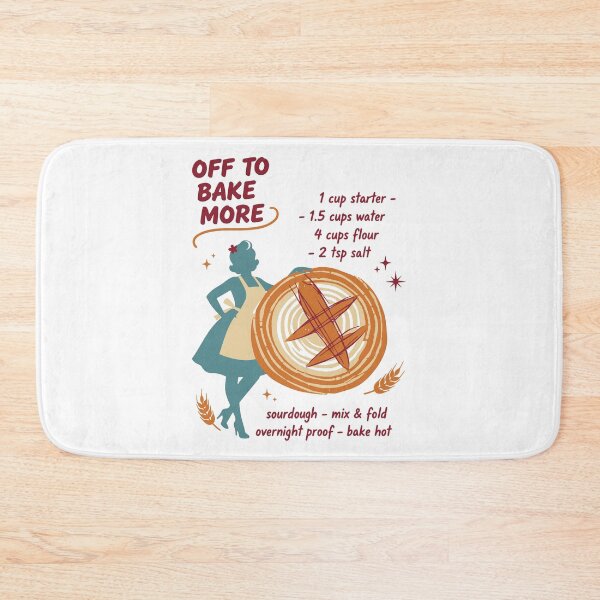 Item preview, sourdough bread baking baker sourdough bread designed and sold by LuminOrb.