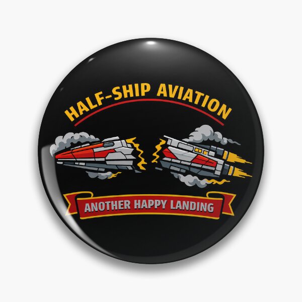 Item preview, Half Ship Aviation Happy Landing Retro designed and sold by agearb.