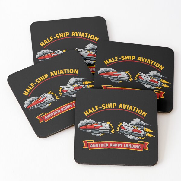 Item preview, Half Ship Aviation Happy Landing Retro designed and sold by agearb.