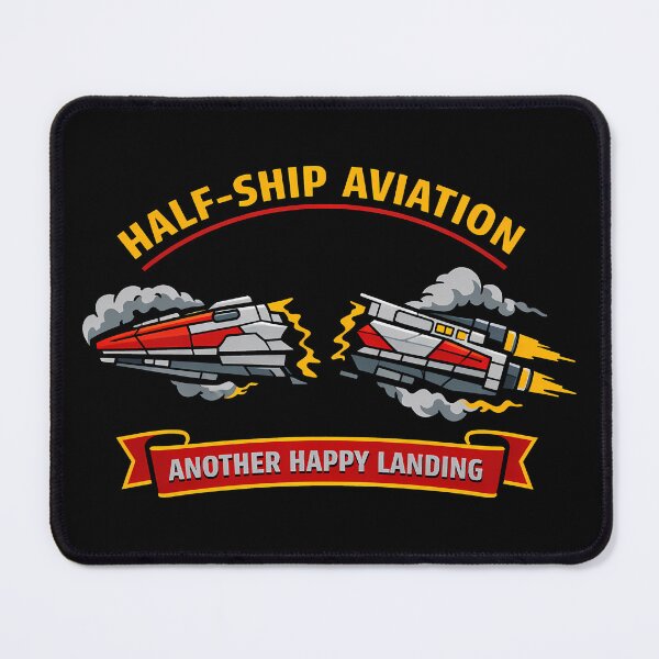 Item preview, Half Ship Aviation Happy Landing Retro designed and sold by agearb.