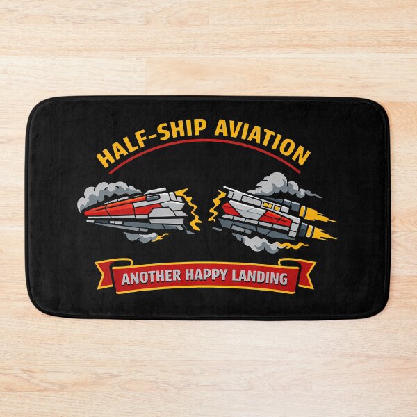 Item preview, Half Ship Aviation Happy Landing Retro designed and sold by agearb.