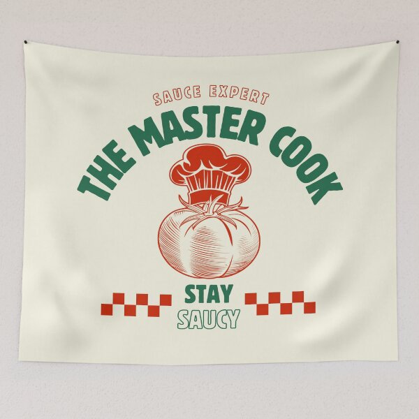 Item preview, The Master Cook Sauce Expert Funny Chef Cooking Graphic designed and sold by Gawii.