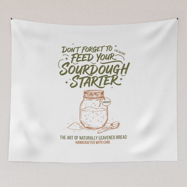 Item preview, sourdough Starter Bread Baking Baker Era Local designed and sold by LuminOrb.