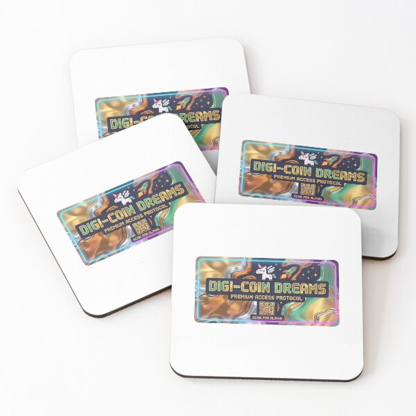 Item preview, Premium access protocol card with unicorn and rocket designed and sold by Creative88Art.