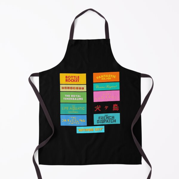 Item preview, Bottle Rocket Fantastic Mr Fox Rushmore The Royal Tenenbaums Budapest The Life Aquatic The French Dispatch Asteroid CityWes Anderson Movies designed and sold by my-dog-funny.
