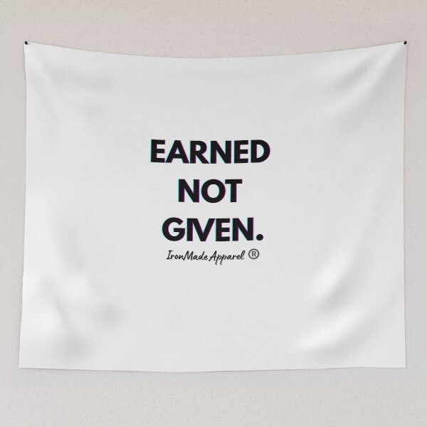 Item preview, Earned Not Given Electrician Shirt – Skilled Trades Pride Tee for Electricians, Linemen & Electrical Workers designed and sold by IronMade Apparel.