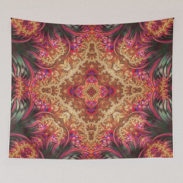 Item preview, Royal Fractal | Ornate Jewel Tone Pattern | Spiritual Boho Mandala designed and sold by Syvonne Kozuch.