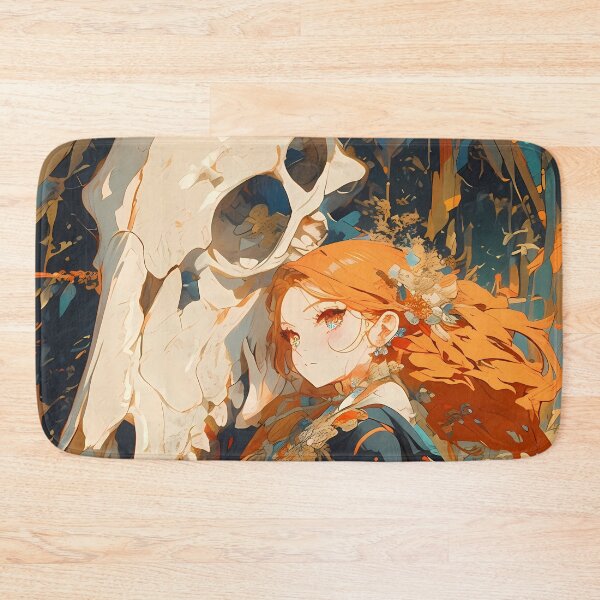Item preview, Elias Ainsworth Ancient Magus Bride Mystic Skull Mage In Autumn Wilds designed and sold by Spraykart.