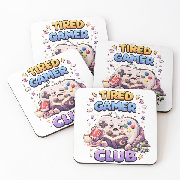 Item preview, Tired Gamer Club designed and sold by PriyankaSonara.