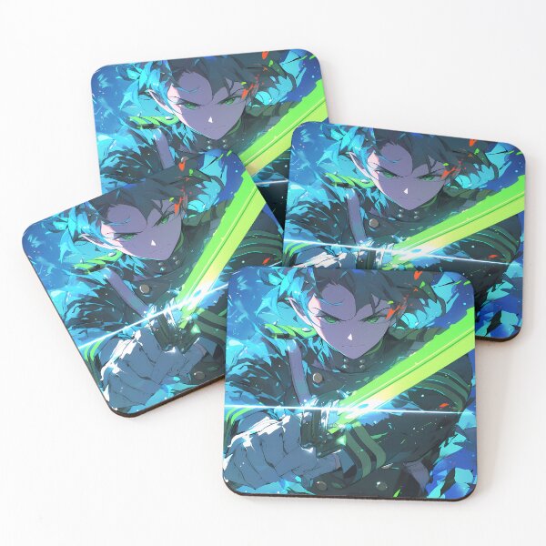 Item preview, Guren Ichinose Seraph Of The End Neon Focus Stare designed and sold by Spraykart.