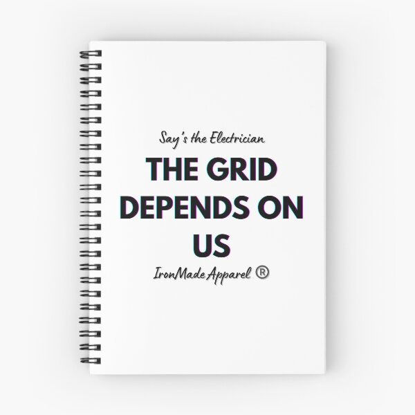 Item preview, The Grid Depends On Us Electrician Shirt – Power Lineman & Electrical Worker Pride Tee for Electricians designed and sold by IronMade Apparel.