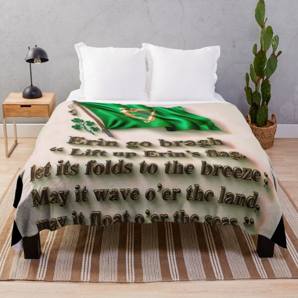 Item preview, Erin go bragh Lift up Erins Flag Irish Ireland designed and sold by OliDesigns.