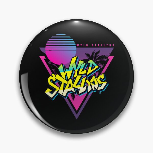 Item preview, Wyld Stallyns - Bill and Ted - 80s band logo  designed and sold by ShirtAcademy.