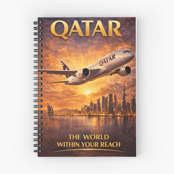 Item preview, Fly The Extraordinary With Qatar Airways Dreamliner designed and sold by Skyframe Aviation.