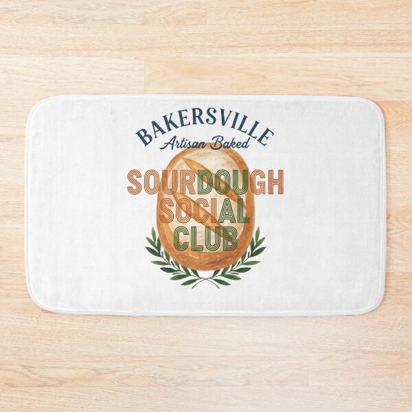 Item preview, Sourdough Social Club Bread Baking Baker Era designed and sold by LuminOrb.