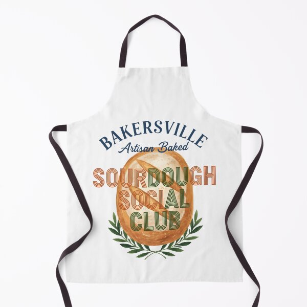 Item preview, Sourdough Social Club Bread Baking Baker Era designed and sold by LuminOrb.